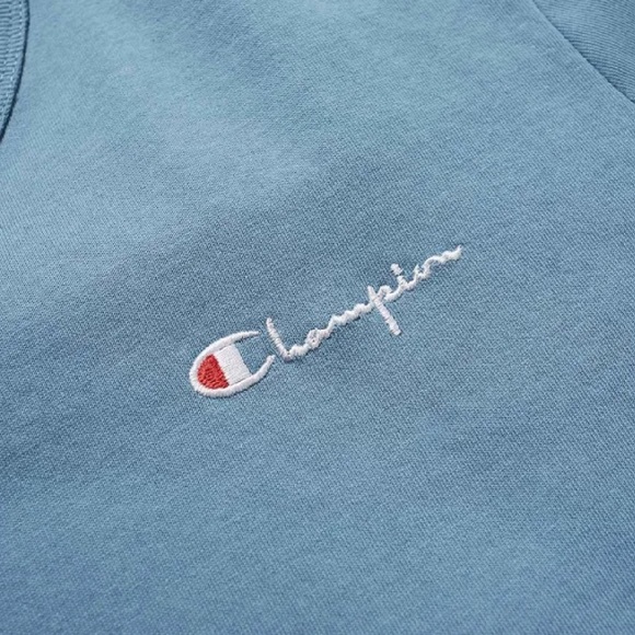 Champion Reverse Weave Small Script Logo Tee - Picture 4 of 6